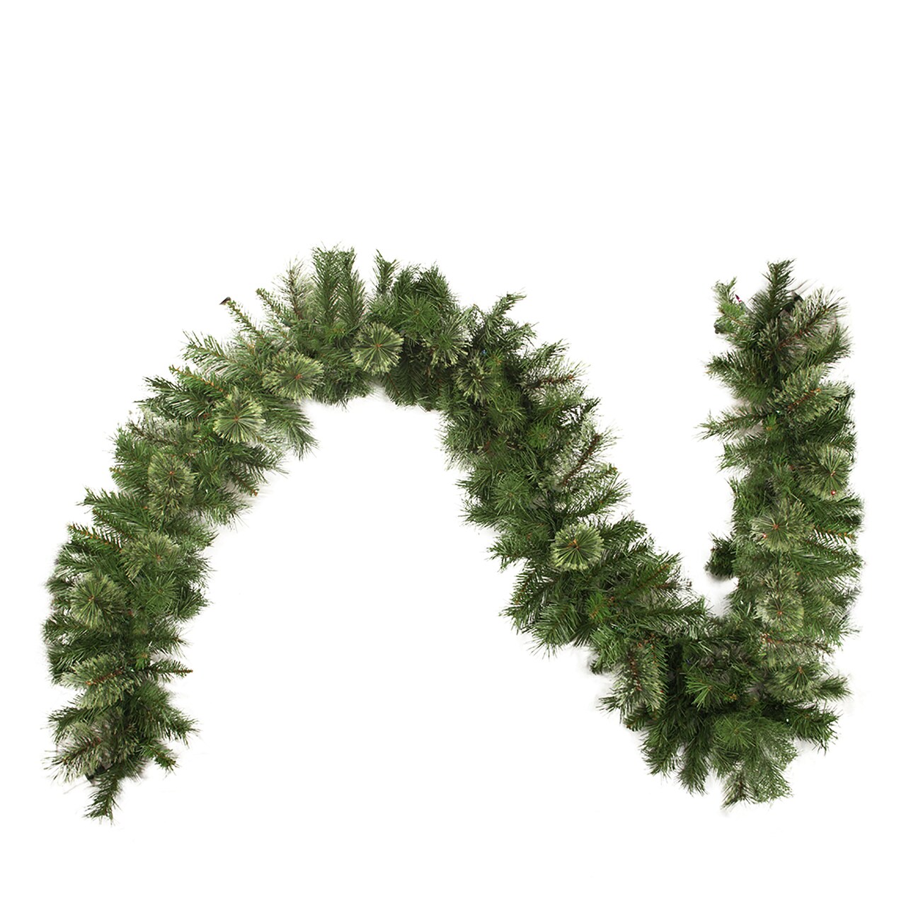 Northlight 50&#x27; x 14&#x22; Kingston Cashmere Mixed Pine Commercial Artificial Christmas Garland, Unlit